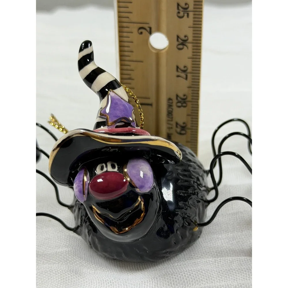 Blue Sky Clayworks Heather Goldminc Spider Snuffer Halloween BHW30222080 2004